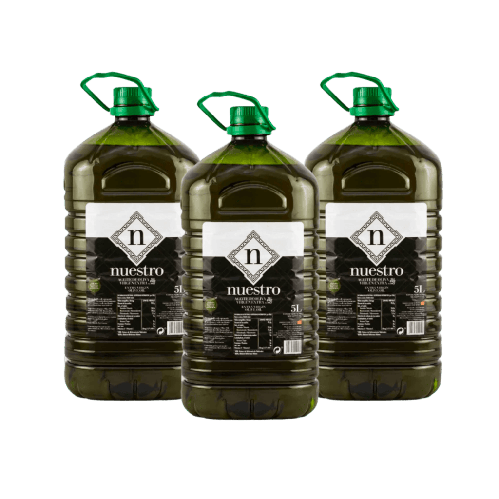 Pack 3 Garrafas 5L Aceite De Oliva Virgen Extra «Nuestro»