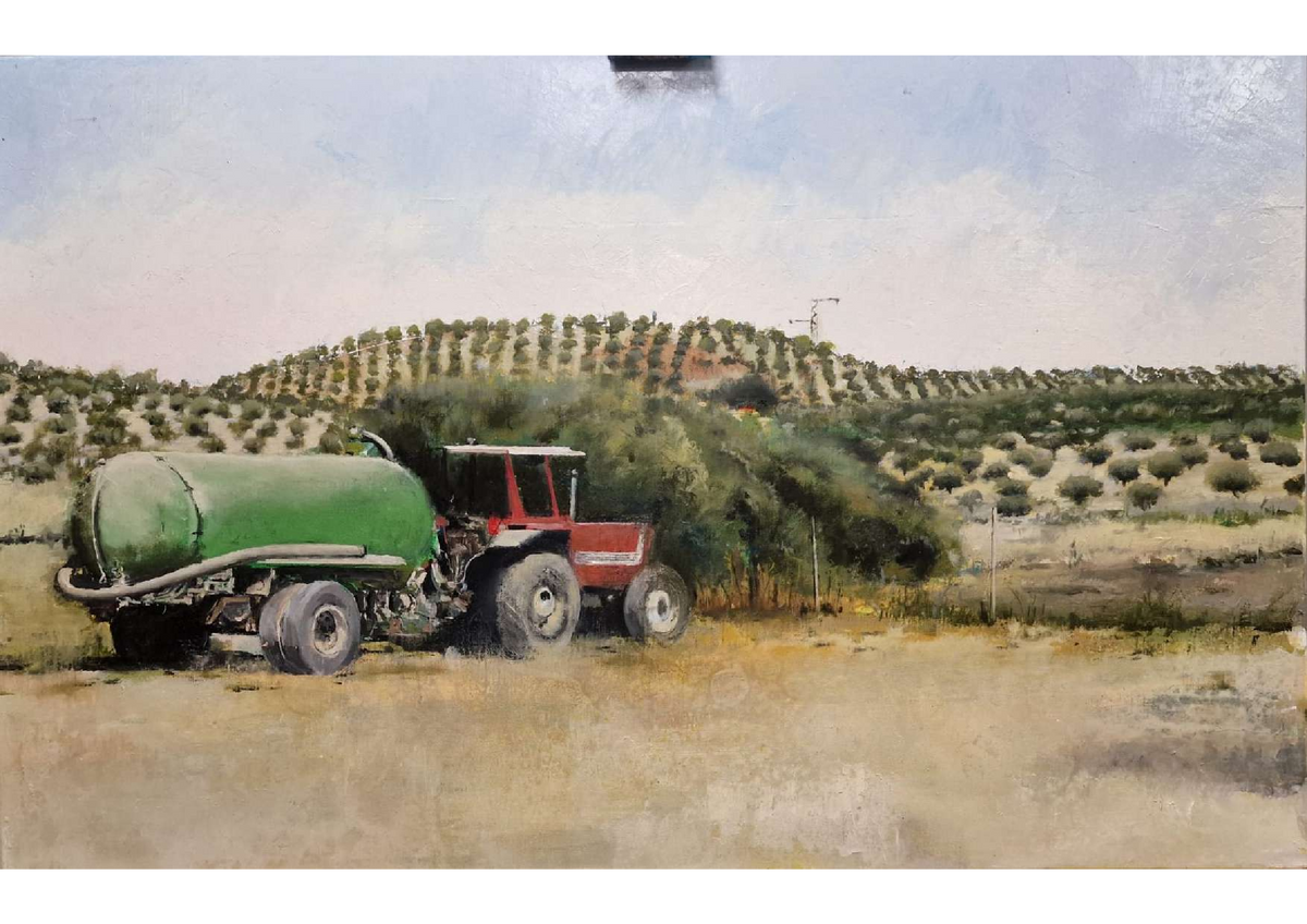 Campiña, obra de José Antonio Moreno Raya