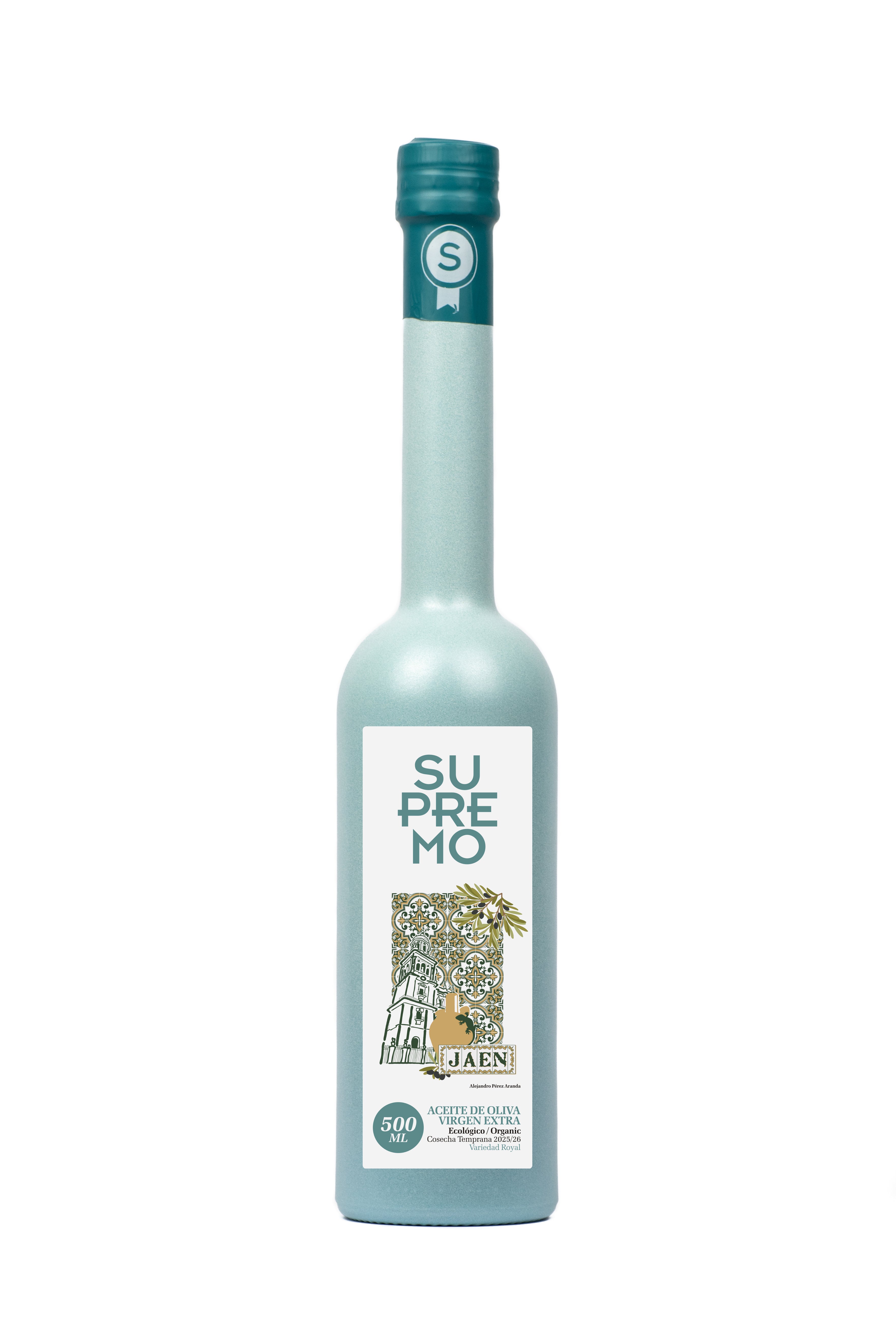 Aceite de Oliva Virgen Extra Royal Ecológico 500ML - Nueva Cosecha 2025-2026