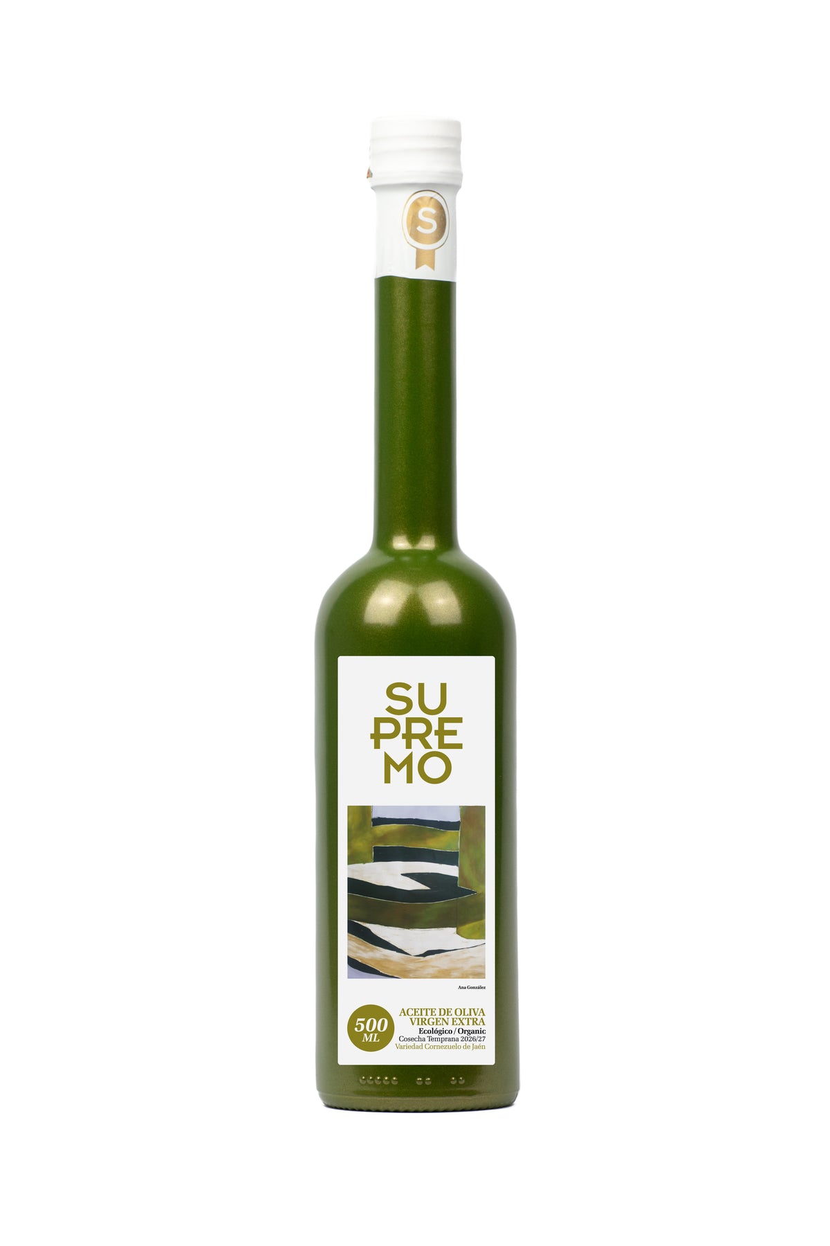 Aceite de Oliva Virgen Extra Cornezuelo Ecológico 500ML - Nueva Cosecha 2026-2027