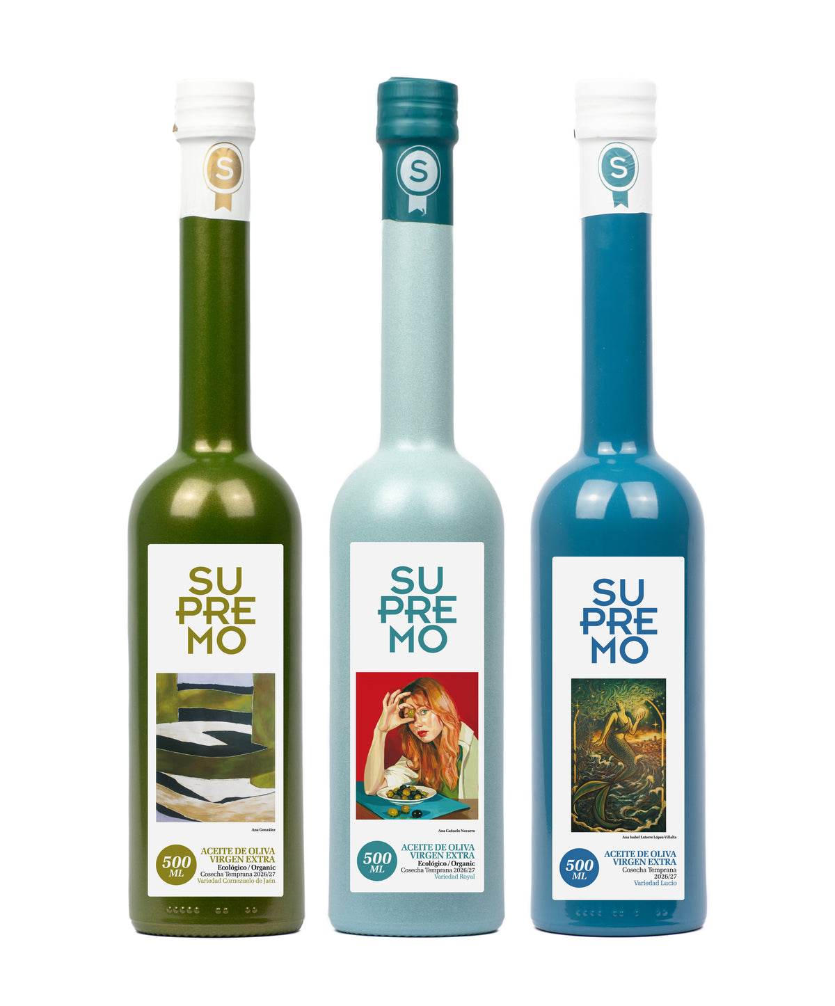 PACK ESPECIAL - Caja de Madera (3 Botellas x 500 ml)